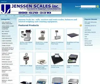 Jenssenscales.com(Jenssen Scales) Screenshot