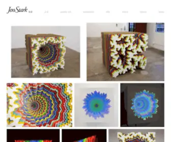 Jenstark.com(Jen Stark) Screenshot