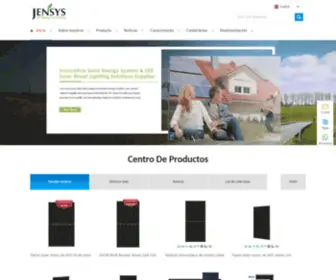 Jensyssolar.com(Jensys Power Technology Co) Screenshot