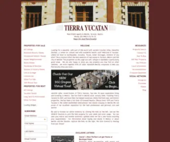 Jensyucatan.com(Tierra Yucatan Real Estate) Screenshot