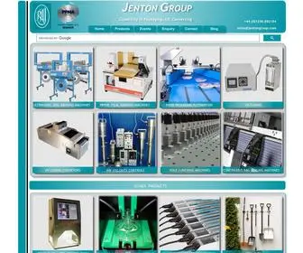 Jenton.co.uk(Packaging Machines) Screenshot