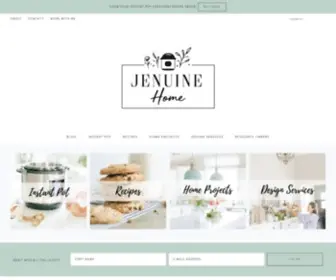 Jenuinehome.com(Jenuine Home) Screenshot