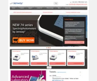 Jenway.com(Scientific Equipment Suppliers) Screenshot