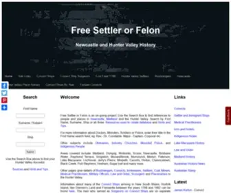 Jenwilletts.com(Free Settler or Felon) Screenshot