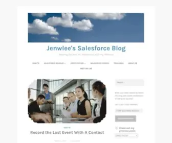 Jenwlee.com(Jenwlee's Salesforce Blog) Screenshot