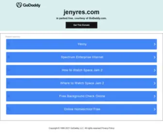 Jenyres.com(OVHcloud accompagne votre évolution grâce au meilleur des infrastructures web) Screenshot