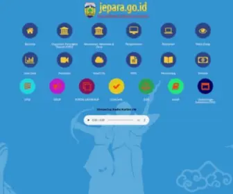 Jeparakab.go.id(Pemerintah Kabupaten Jepara) Screenshot