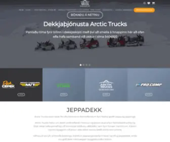 Jeppadekk.is(Jeppadekk fyrir þá sem gera kröfur) Screenshot