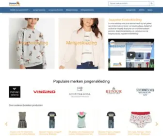 Jeppeke.nl(Kinderkleding) Screenshot