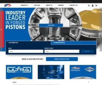 Jeproseal.com(JE Pistons) Screenshot