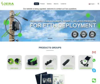 Jera-Fiber.com(Fiber Optic Cables) Screenshot