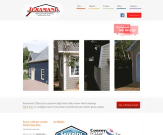 Jeramandbarnsandgarages.com(Jeramand Baby Barns & Storage Systems) Screenshot