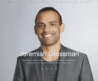 Jeremiahgrossman.com(Jeremiah Grossman) Screenshot