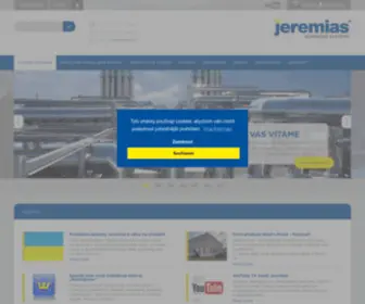 Jeremias.cz(Jeremias s.r.o. – Komínové Systémy) Screenshot