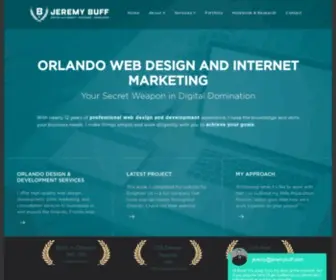 Jeremybuff.com(Orlando Web Design and Internet Marketing) Screenshot