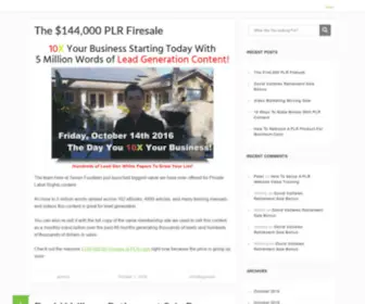 Jeremyburns.com(Internet Marketing) Screenshot