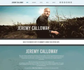 Jeremycalloway.com(Jeremy Calloway Music) Screenshot