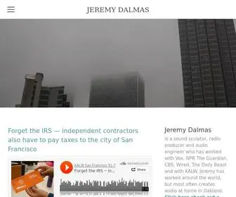 Jeremydalmas.com(Jeremy Dalmas) Screenshot