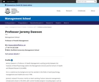 Jeremydawson.co.uk(Jeremy Dawson) Screenshot