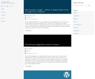 Jeremyhixon.com(Web and WordPress Developer) Screenshot