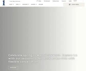 Jeremyhotel.com(1 Hotel West Hollywood) Screenshot