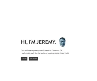 Jeremyleu.com(Jeremy Leu) Screenshot