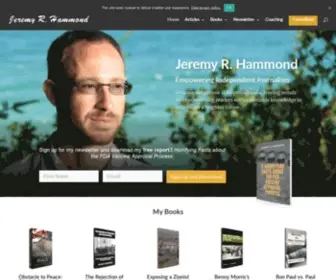 Jeremyrhammond.com(Jeremy R) Screenshot