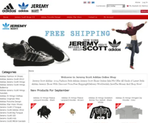 Jeremyscottok.com(Adidas Jeremy Scott) Screenshot