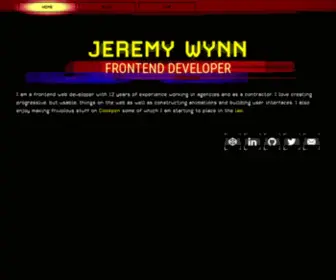 Jeremywynn.com(Jeremy Wynn) Screenshot