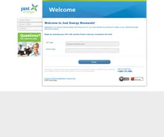 Jerenewals.com(Just Energy Renewal) Screenshot