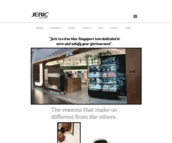 Jeric-Salon.com(Best Haircut Salon Orchard Road) Screenshot