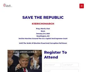 Jerichomarch.org(Jericho Marches) Screenshot