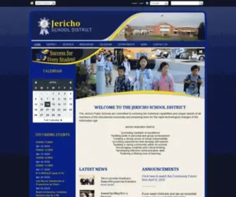 Jerichoschools.org(Jericho School District) Screenshot