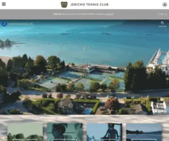 Jerichotennisclub.com(Jericho Tennis Club) Screenshot