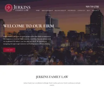 Jerkinsfamilylaw.com(Family Law Attorney) Screenshot