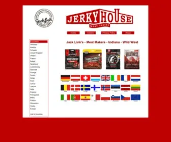 Jerky-House.com(Jack link) Screenshot