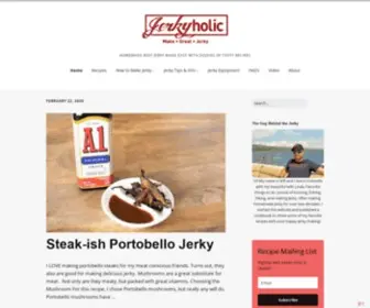 Jerkyholic.com(Jerkyholic) Screenshot