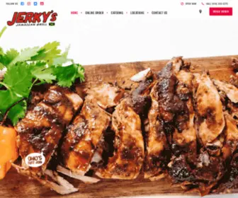 Jerkyscolumbus.com(Experience Columbus' Best Jamaican Food) Screenshot