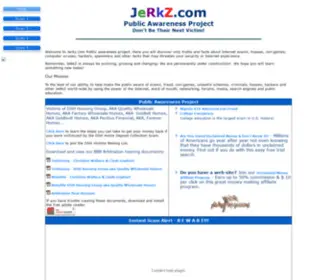 Jerkz.com(Public Awareness Project) Screenshot