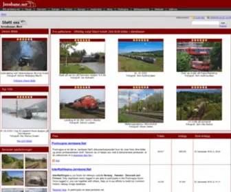 Jernbane.net(Velkommen til) Screenshot