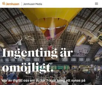 Jernhusenmedia.se(Jernhusen Media) Screenshot