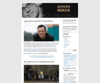Jeroenmirck.nl(JeroenMirck) Screenshot