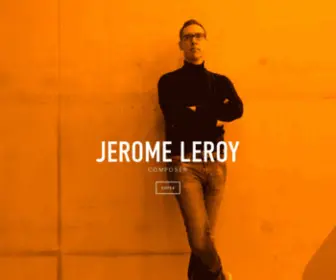 Jeromeleroy.com(Jerome Leroy) Screenshot