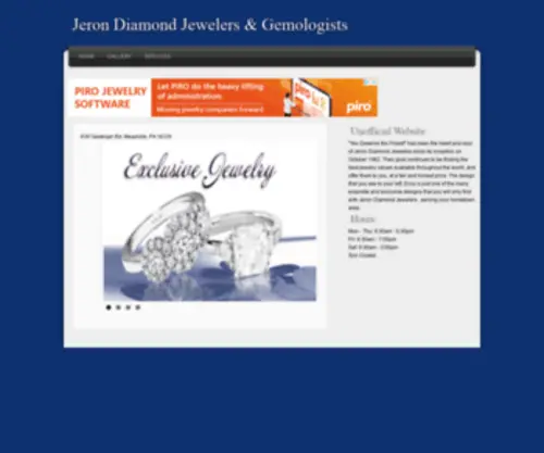 Jerondiamondjewelers.com Screenshot