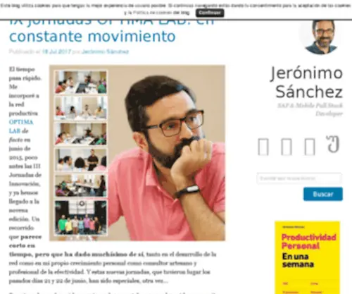 Jeronimosanchez.com(Técnica pomodoro) Screenshot