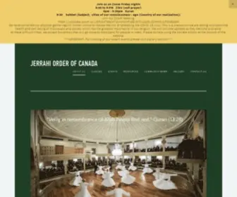 Jerrahi.ca(The Canadian Sufi Cultural Centre) Screenshot