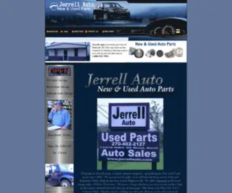 Jerrellauto.com(Jerrell Auto Salvage Car and Truck Parts In Paducah) Screenshot