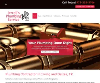 Jerrellsplumbing.com(Jerrell's Plumbing Service Inc) Screenshot