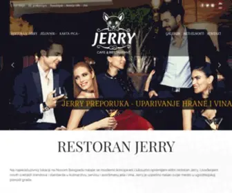 Jerry.rs(Restoran Jerry Novi Beograd Dedinje) Screenshot