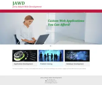Jerryadach.com(Jerry Adach Web Development) Screenshot